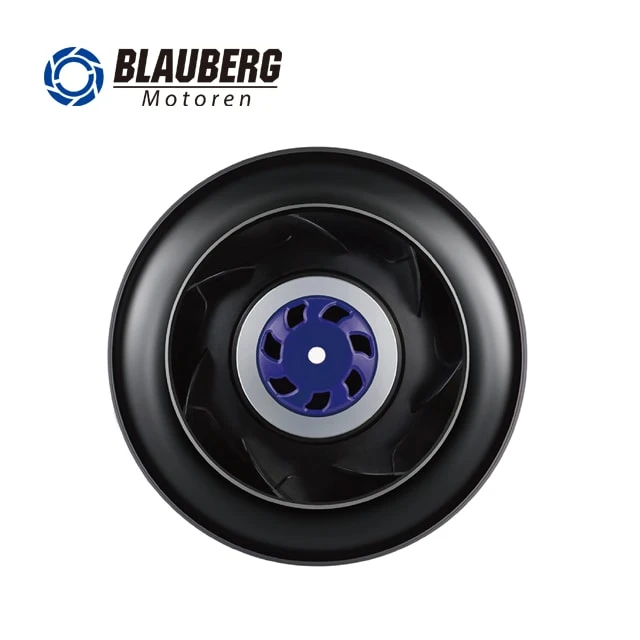 220mm EC Ball Bearing Ventilation Fan Installing Exhaust Fan For Condensing Equipment