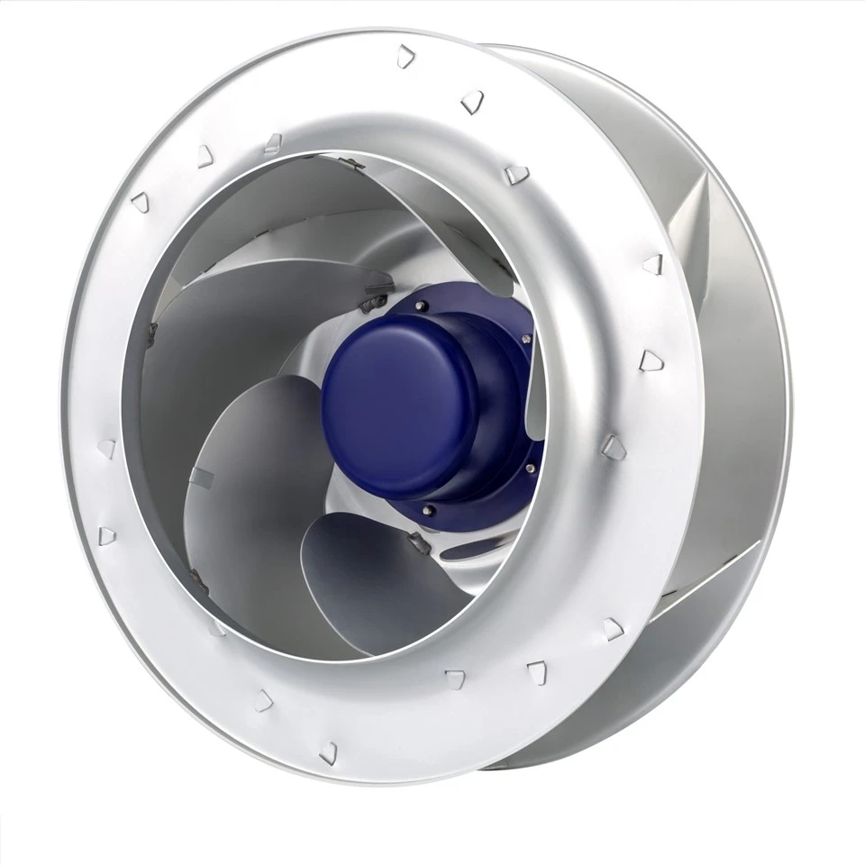 280mm 230V Air Conditioner EC Centrifugal Fans With Ball Bearing For Extruders